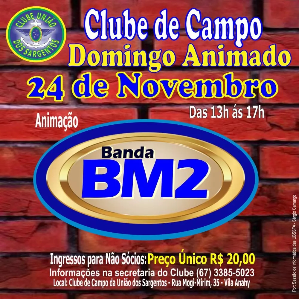 Domingo Animado no Clube de Campo 24/11/2024